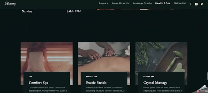develop website for small business only
