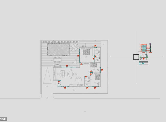 draw professional cad 2d for plan, section and elevation