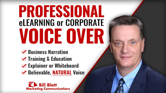 be your corporate training or elearning course voice