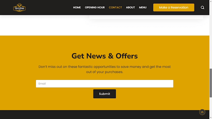 build a custom wordpress restaurant website with menu and online food ordering