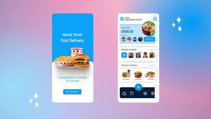 Do wireframe, low fidelity wireframe, low fidelity, ui design, app web ...