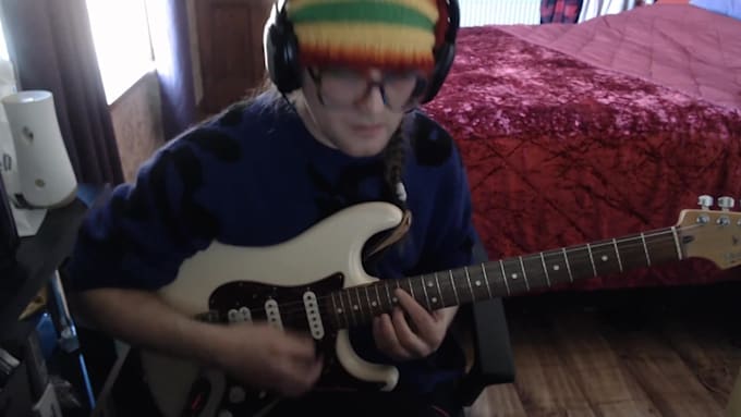 be your electric guitarist with pop, funk, rock and all genres of guitar