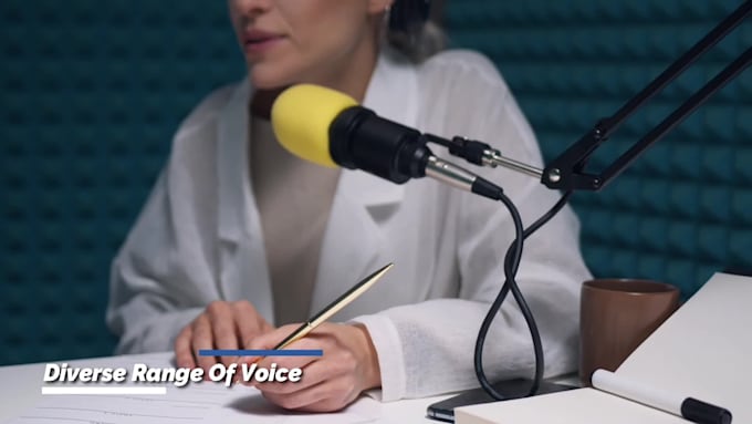 create humanlike female ai voiceover