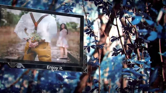 Review! I will make any slideshow video with photo, video and texts  for $10