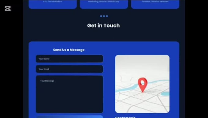 design modern responsive website UI UX