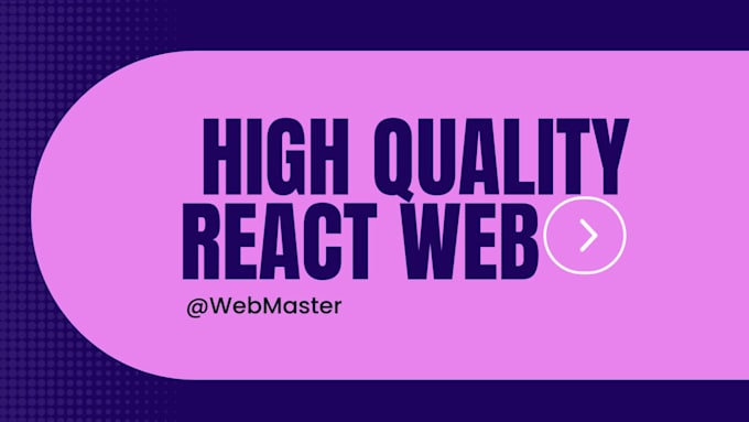 Build a modern react website using html, css, and javascript by Web ...