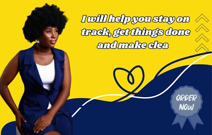 be an adhd planner, accountability coach for time management body double VA