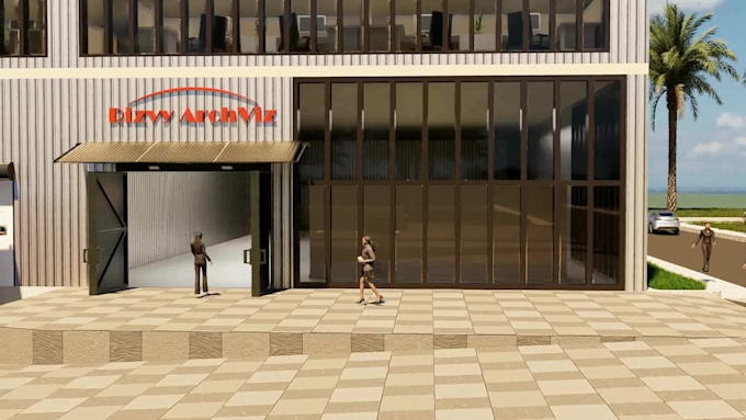 create architectural renderings for interior and exterior