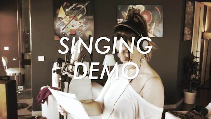 sing a song in spanish, english or catalan