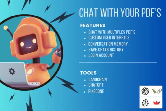 Build Multiple Pdf Ai Chatbot With Llm, Openai, Langchain, Pincone For ...