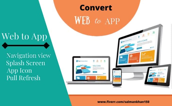 convert website to app
