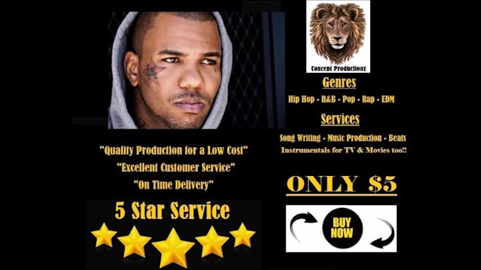 create you an exclusive hip hop beat