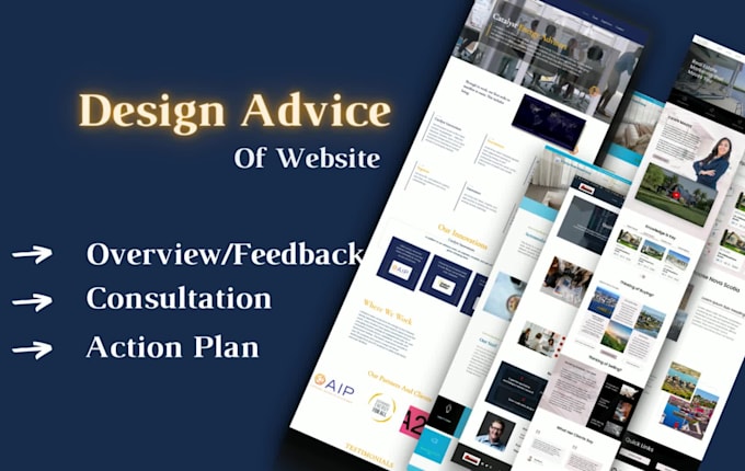 do website review and give design improvement advice