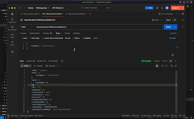develop a secure and scalable rest API using nestjs