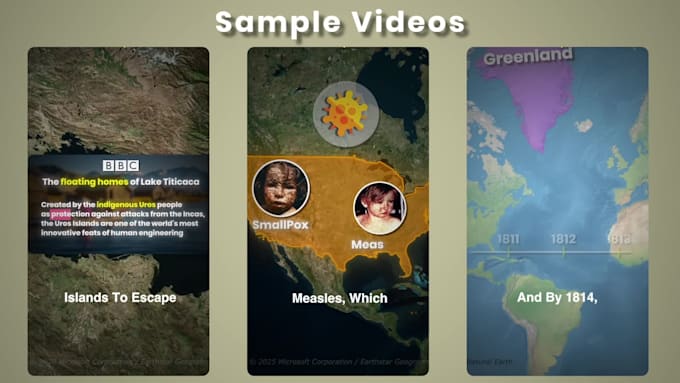 Create stunning map animation shorts for youtube videos by Kraton_17 ...