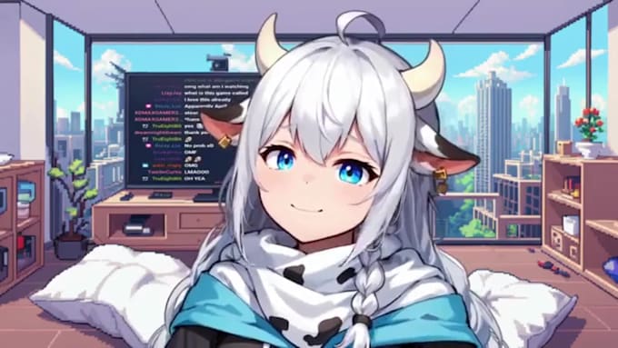 design and rig custon live2d model, 2d to 3d vtuber rigging, nsfw avatar