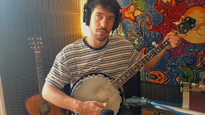 record banjo for your project