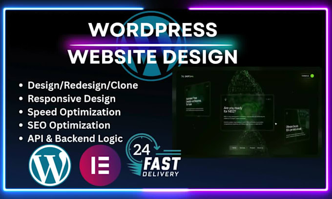 develop design  redesign modern business wordpress plumber interior tour website