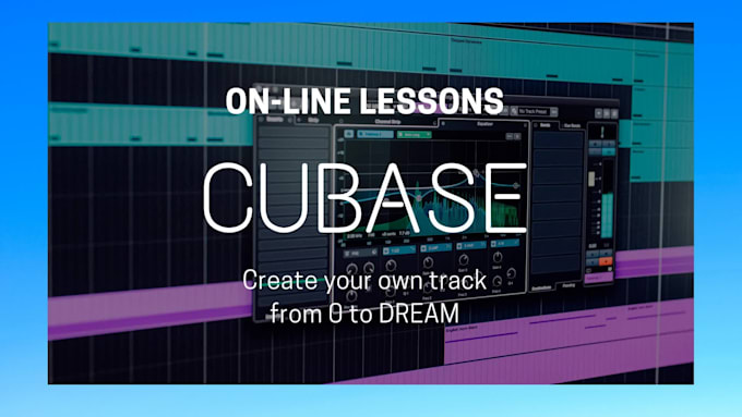 teach you cubase from 0 to create your own track