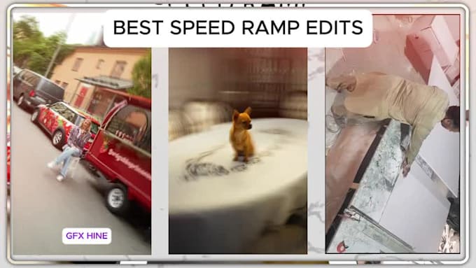 create cinematic speed ramp cut videos for your business