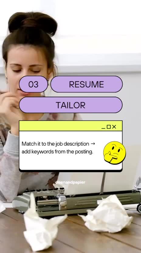 write a job winning resume and professional cover letter