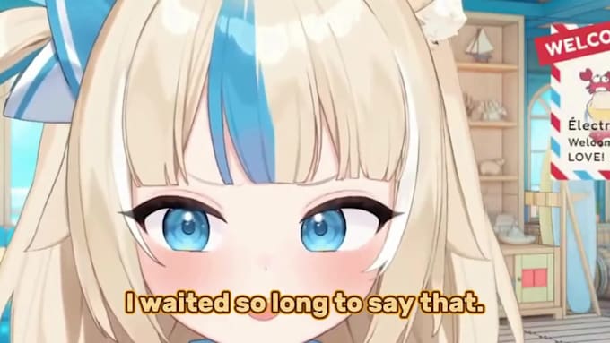create express custom 2d vtuber model live2d model commission or anime vtuber
