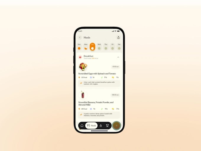 do mobile app design, figma app design, app screenshots design