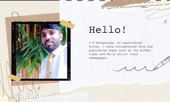 write creatively and professionally for all your writing requirements