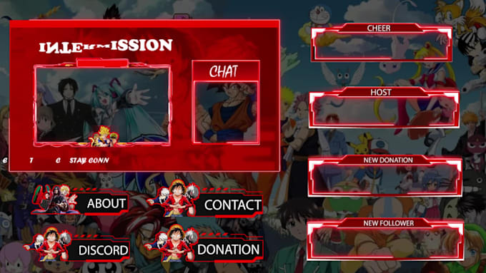 do animated or static overlay for you