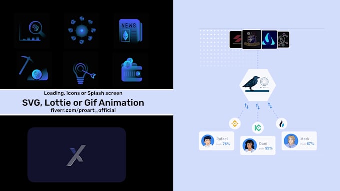 create eye catching animated gifs for web interfaces