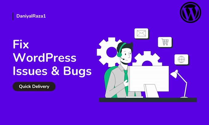 fix wordpress bugs, errors, and issues maintenance service