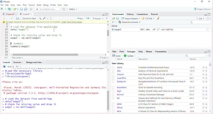 improve r coding through r studio and r programming