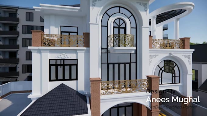 Do 3d model on sketchup rendering architecture interior exterior by ...