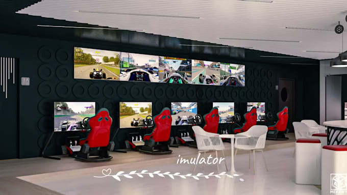 do 3d interior design for commercial spaces