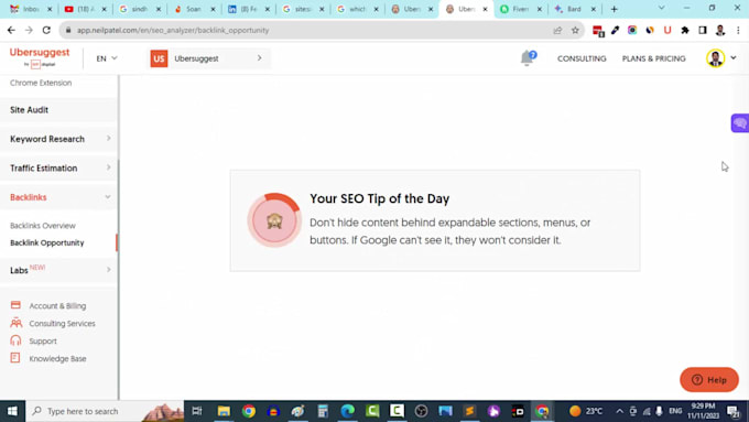 do SEO audit and kw research using ahrefs and paid ai tools