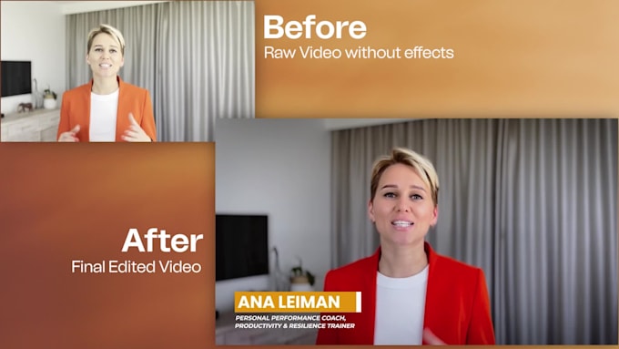 edit talking head videos for youtube