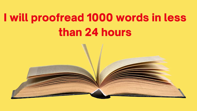 proofread your document professionally