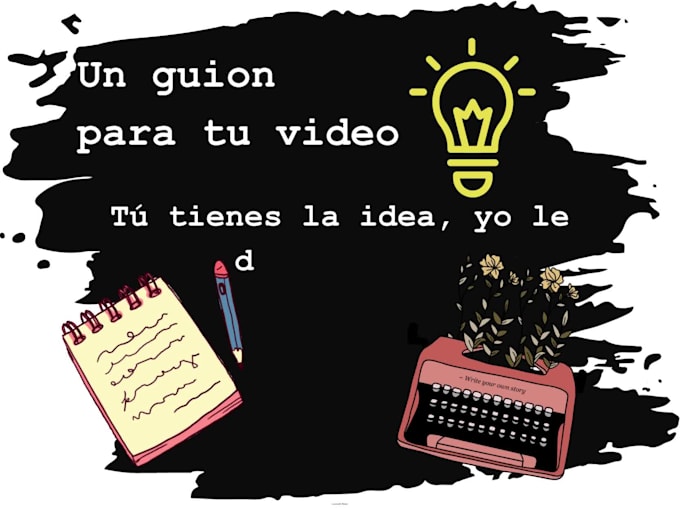 redactaré el guion para tu video