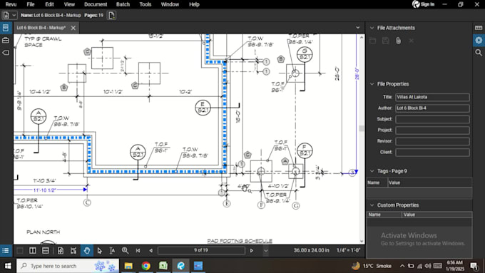 concrete quantity takeoff and cost estimation