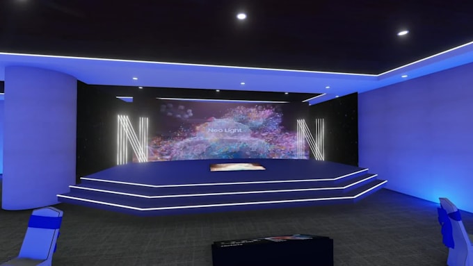 do 3d event design and amazing venue decoration