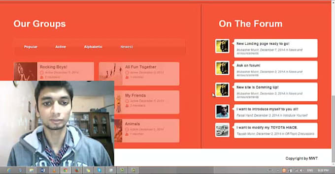 create you a widget for your socialengine site