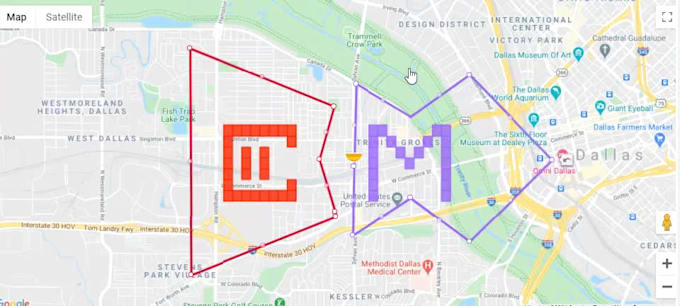 build custom google maps or mapbox maps for your website or app