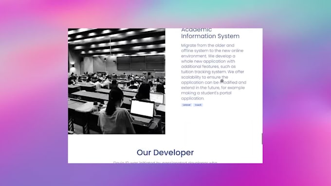 create a smooth scroll landing page and deploy it on vercel