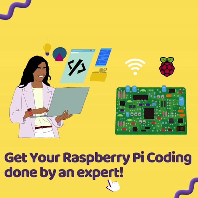 Be your raspberry pi programmer by Zainab4823 | Fiverr