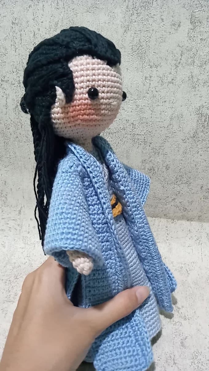 make a custom crochet figure for you