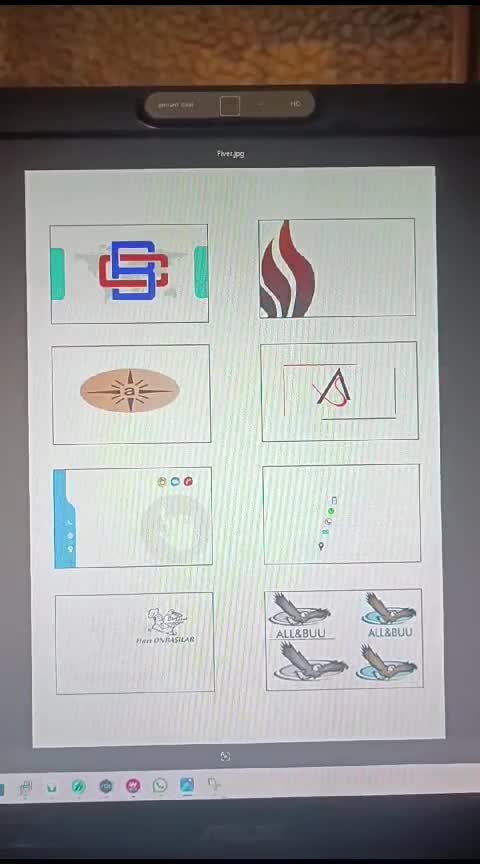 graphic logo design profil