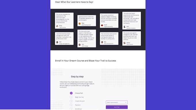 Design website landing page ui ux design in figma by Theestonianic | Fiverr