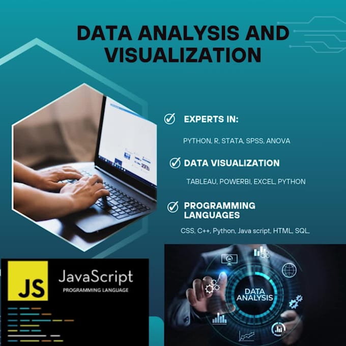 do data analysis and visualization using spss python r stata tableau powerbi