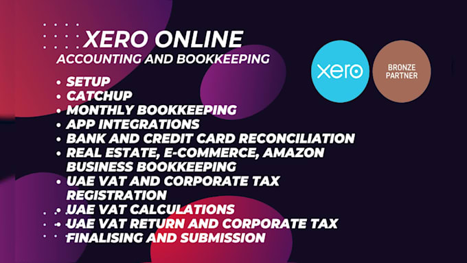 do UK xero bookkeeping and UK vat return accounting services