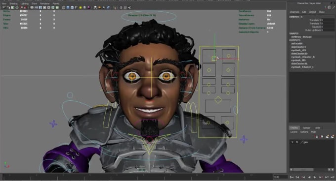 Ue5rig, Rig3d Game Character, 3d Character Rigging In 3d Max, Blender ...